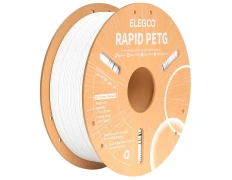 ELEGOO Filamento 3D PETG Blanco 1.75mm - Bobina 1kg para Impresoras FDM