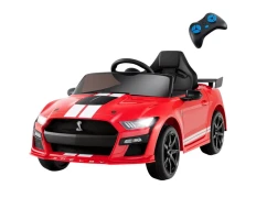 Ford Mustang Shelby GT 500 12V Rojo - Coche eléctrico para niños