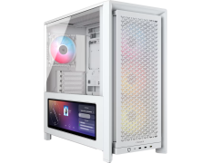 CAJA SEMITORRE CORSAIR ATX FRAME 4000D LCD RS PERFORMANCE TG BLANCO
