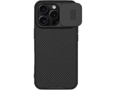 Funda magnética negra Nillkin CamShield Pro para Apple iPhone 16 Pro