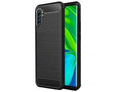 Funda Carbon Ultra Xiaomi Mi Note 10 Lite - CROCOCASE - Negro