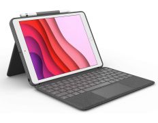 Funda con Teclado Logitech Combo Touch iPad (7ª y 8ª Gen) 10.2" Gris