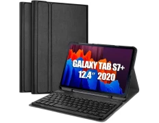 Funda con Teclado Samsung Galaxy Tab S7+/S8+/S7 FE - CROCOCASE