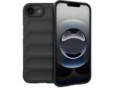 Funda de silicona Wave para iPhone 17e/16e - Negro - Marca CROCOCASE