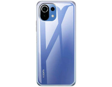 Funda de silicona Xiaomi Mi 11 Lite 4G / 5G / 5G NE - Marca CROCOCASE - Transparente