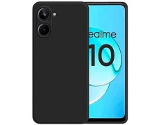 Funda Realme 10 Square Liquid Premium Negro - Marca CROCOCASE
