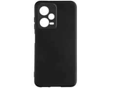Funda Xiaomi Redmi Note 12 Pro 5G Square Liquid Premium Negro - CROCOCASE