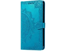 Funda Libro Mandala Xiaomi 13T / 13T Pro Azul - CROCOCASE