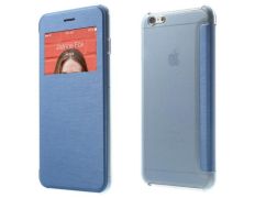 Funda para iPhone 6 con tapa y ventana 4,7" Azul Claro