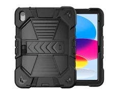 Funda Rugerizada para iPad 10.2 Negro - Protección resistente CROCOCASE