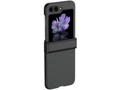 Funda Samsung Galaxy Z Flip7 FE 5G Square Liquid Premium Negro - Marca CROCOCASE