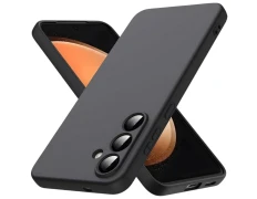 Funda Samsung Galaxy S25 FE Square Liquid Premium Negro - Marca CROCOCASE
