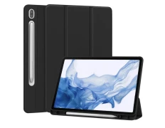Funda Negra Compatible Samsung Galaxy Tab S10 FE+ - CROCOCASE