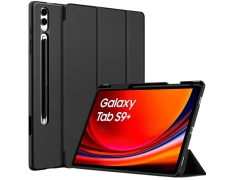 Tapa tablet Samsung Galaxy S9+/S10+ Negra - Compatible con elegancia