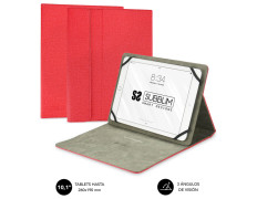 SUBBLIM Funda Tablet Clever Stand Tablet Case 10,1" Red