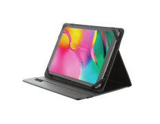 Funda Tablet Trust Primo Folio Negro Reciclado PET para Tablets 10"