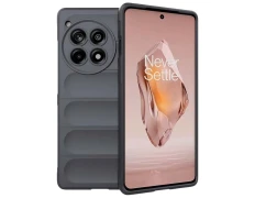 Funda de silicona Wave Oneplus 12R Gris Oscuro - Marca CROCOCASE