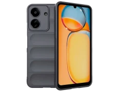 Funda de silicona Wave para Xiaomi Redmi 13C / Poco C65 / Poco M6 5G en Gris - CROCOCASE