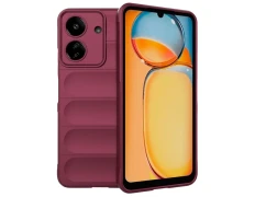 Funda de silicona Wave Borgoña para Xiaomi Redmi 13C / Poco C65 / Poco M6 5G