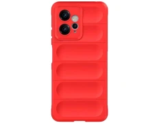 Funda de silicona roja para Xiaomi Redmi Note 12 4G Pro Wave