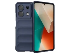 Funda De Silicona Wave Azul Oscuro Xiaomi Redmi Note 13 5G