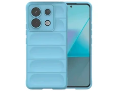 Funda de silicona Azul Claro para Xiaomi Redmi Note 13 Pro 5G / Poco X6 5G - Marca CROCOCASE