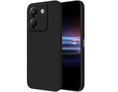 Funda Xiaomi Poco M7 Pro 5G Square Liquid Premium - Negro - CROCOCASE