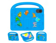 Funda Xiaomi Redmi Pad 2 Azul Antigolpes Dibujos Animados para Niños con Correa