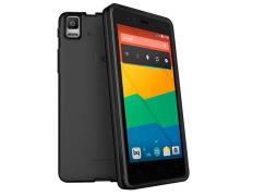 Funda Gummie Cover BQ Aquaris E5 4G Negro