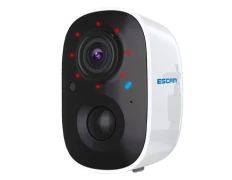 Escam G14 Blanco - Cámara de Seguridad Full HD 2MP con Visión Nocturna e IA