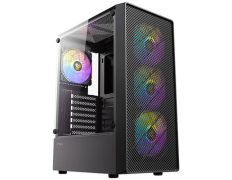 CAJA SEMITORRE ATX AX26 RGB ELITE NEGRO ANTEC
