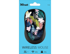 TRUST YVI WIRELESS COMPACT MOUSE PARROT (SENSOR OPTICO DE 800 - 1.600 PPP REALES)