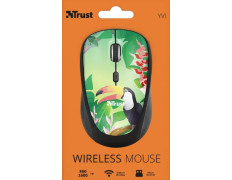 TRUST YVI WIRELESS COMPACT MOUSE TOUCAN (SENSOR OPTICO DE 800 - 1.600 PPP REALES)