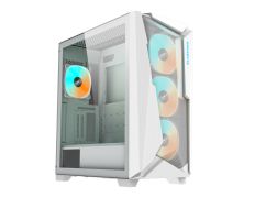 CAJA SEMITORRE GIGABYTE AORUS C301 GLASS WHITE V2