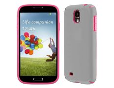 Funda CandyShell para Samsung Galaxy S4 Gris-Magenta