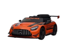 Coche eléctrico para niños Mercedes AMG GT3 Naranja