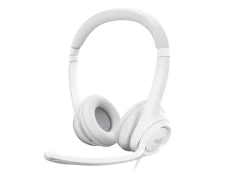 LOGITECH H390 Auriculares con Micrófono USB Supresión de Ruido - Blanco