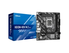 Placa Base Asrock H610M-HDV/M.2 R2.0 Intel LGA 1700 64GB micro ATX - Negro, Gris, Plata