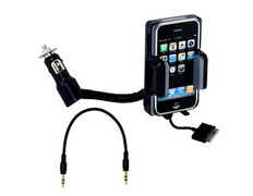 Manos Libres Car Kit con Transmisor FM - iPhone 3GS/3G/2G/iPod