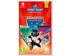 Hasbro Game Night (Monopoly + Risk + Trivial Pursuit) Switch