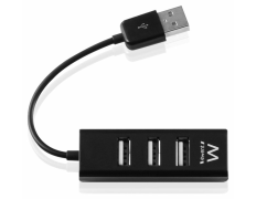 HUB EWENT EW1123 4 puertos (USB 2.0)