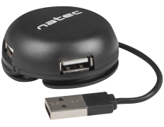 HUB NATEC Bumblebee 4 puertos USB 2.0