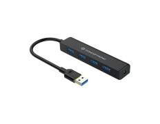 HUB USB 3.0 CONCEPTRONIC 4 Puertos Mini Hub Pocket