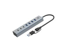 HUB USB CONCEPTRONIC HUBBIES20G 3xUSB-C 4xUSB-A 7 Puertos USB-C