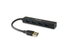 HUB USB 3.0 EQUIP LIFE Mini Hub 4 Puertos