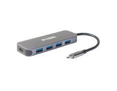 HUB USB-C D-LINK DUB-2340 3xUSB3.0 1xUSB-C PD 60W