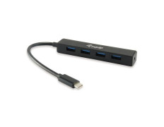 HUB USB-C Equip Life con 4 Puertos Tipo A USB 3.0