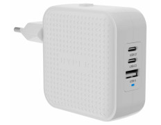 Cargador de viaje HyperJuice 70W USB-C GaN - Blanco