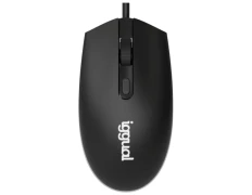 Ratón Iggual IGG317624 USB 1600 DPI Negro