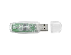 Memoria USB 32 GB Intenso Rainbow Line 2.0 Transparente